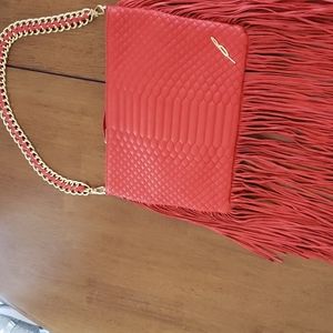 Brian Atwood leather handbag